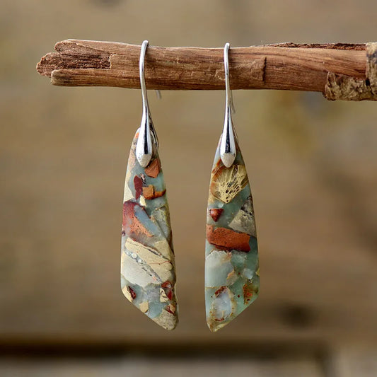 Natural Gemstone Earrings