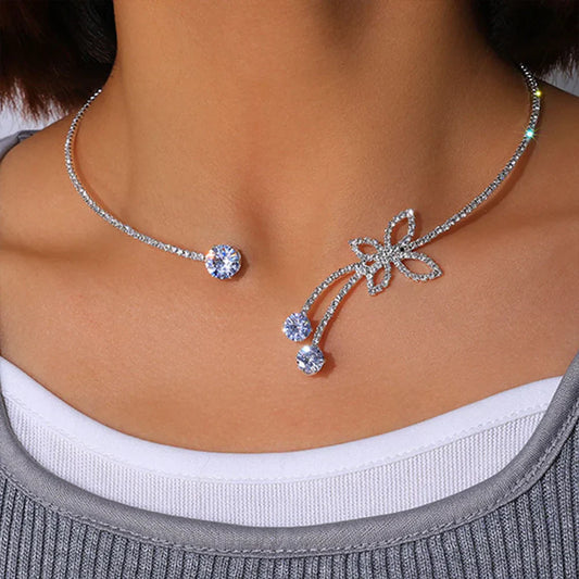 Crystal Bloom Choker