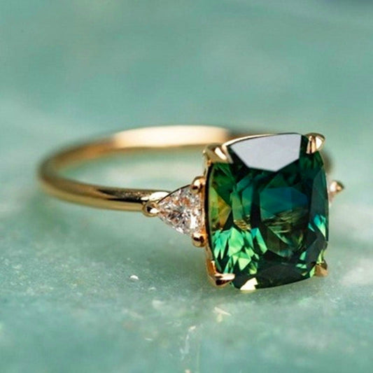 Emerald Gold Ring