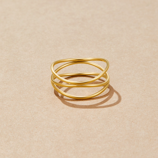 Infinite Gold Ring