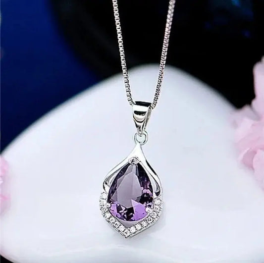 Elegant Amethyst Necklace