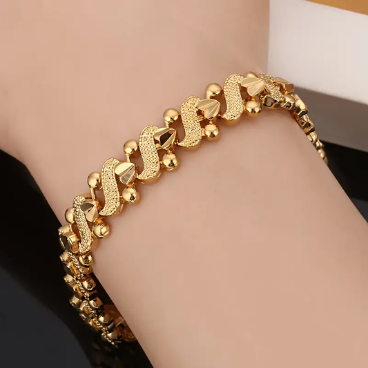 Radiant Gold Bracelet