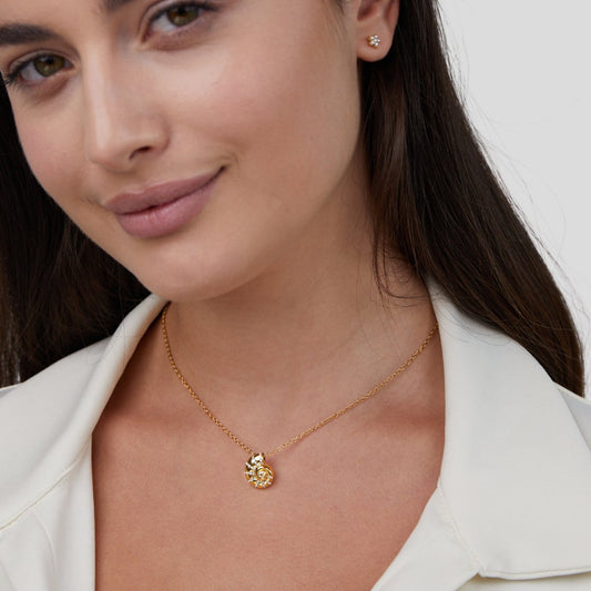 Crystal Shell Necklace