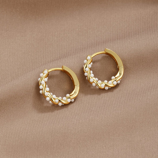 Elegant Pearl Earrings
